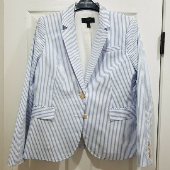 J. Crew Jackets & Blazers - J. CREW Pinstripe Blazer